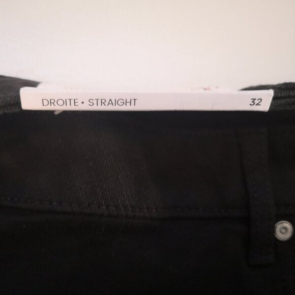 NWT DC Jeans Curvy Fit Ladies Size 32 Straight Leg Black Jeans - Picture 10 of 15